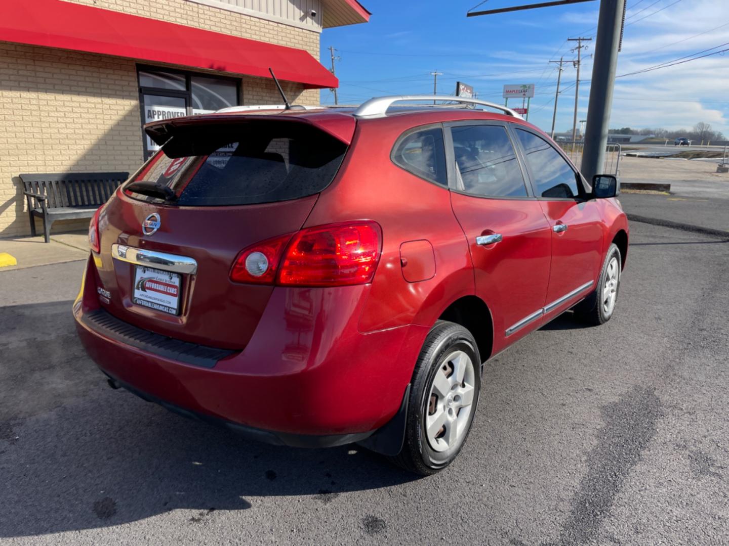 2014 Maroon Nissan Rogue Select (JN8AS5MTXEW) with an 4-Cyl, 2.5 Liter engine, Automatic, CVT transmission, located at 8008 Warden Rd, Sherwood, AR, 72120, (501) 801-6100, 34.830078, -92.186684 - Photo#7